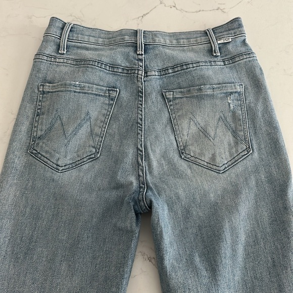 MOTHER Light Blue Women's Jeans - Picture 7 of 11